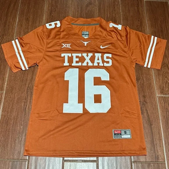 Texas Longhorns NIL Manning Twill Jersey | University Co-op Burnt Orange / 2XL